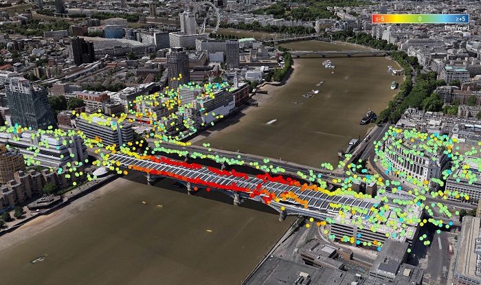 image InSAR London Bridge