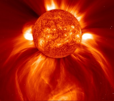 éruption solaire