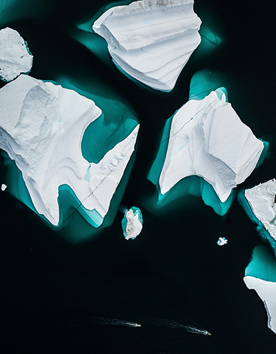 icebergs