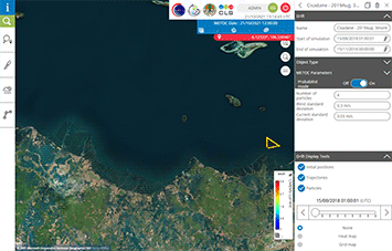 Plastic pollution monitoring at sea animation