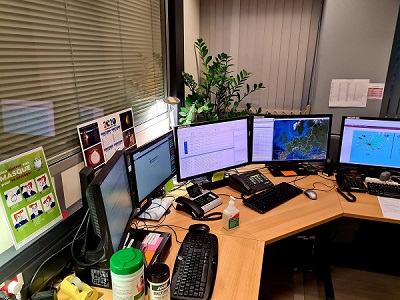 poste opération COSPAS SARSAT à CLS
