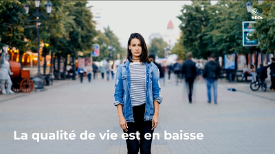 qualité de vie en baisse