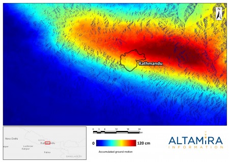 Extreme events managed from space : earthquakes
