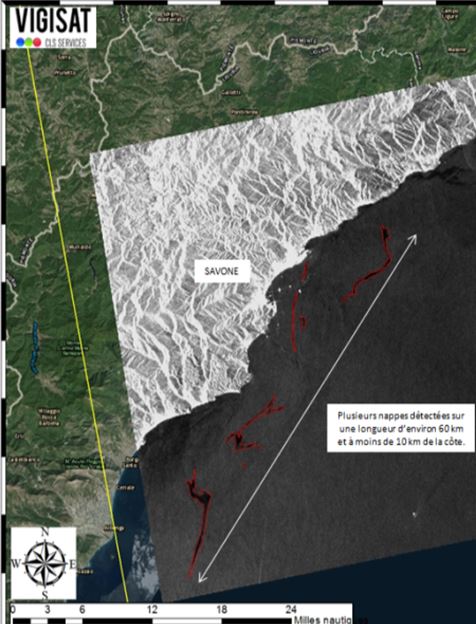 CLS & Sentinel 1 : Mediterranean pollution