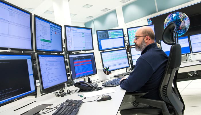 team with data processing capability