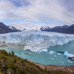 Panorama du glacier Perito Moreno en Patagonia
