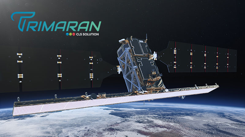 The French Navy’s TRIMARAN III CONTRACT, which relies on CLS, mobilizes more than 300 satellites to monitor the French maritime space