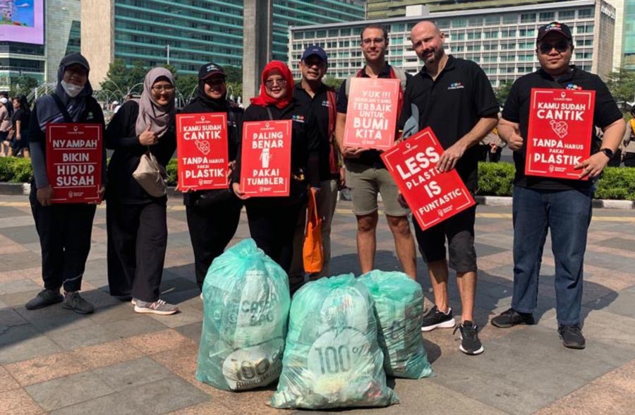 cls indonesia world clean up day
