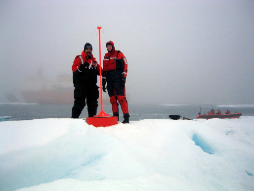 Des balises Argos pour surveiller les glaces de l’Arctique