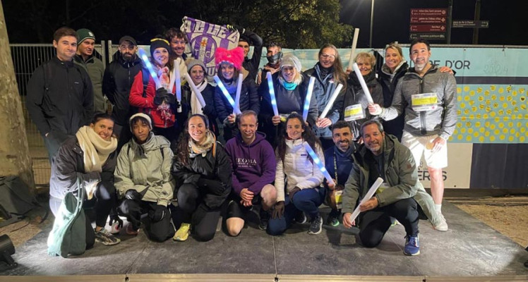 Courses solidaires à Toulouse : Les équipes de CLS engagées