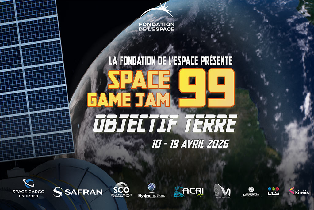 Space Game Jam 99 - Objectif Terre. april 10-19l 2026 