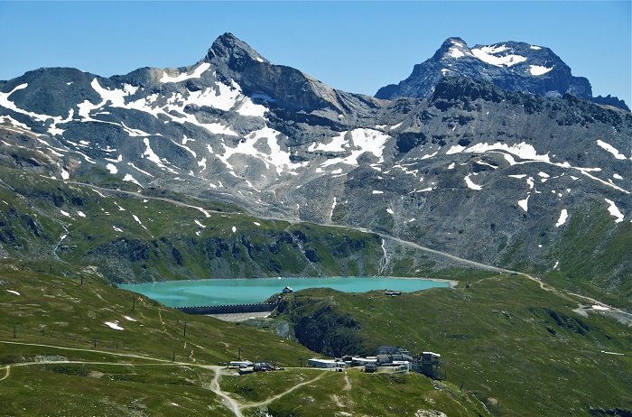lac du glacier de la Vallée d'Aoste