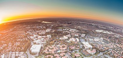 lands view from sky