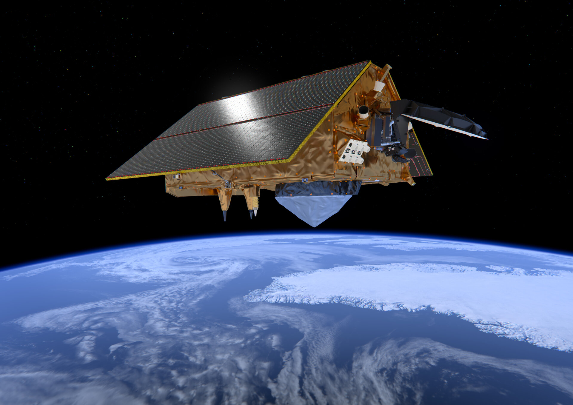 Sentinel-6 satellite