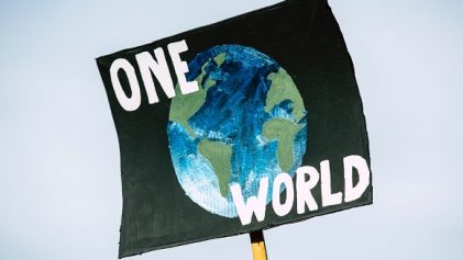 One world sign